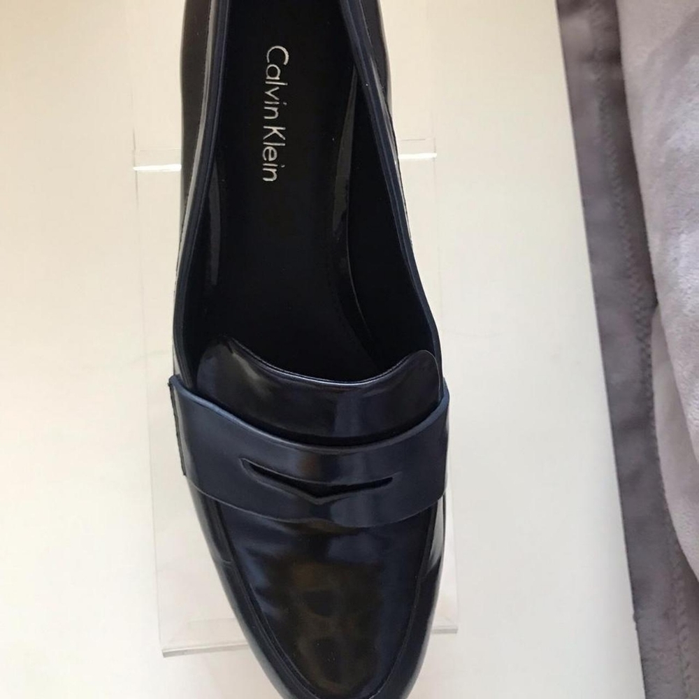 Calvin Klein Celia Metallic Loafers